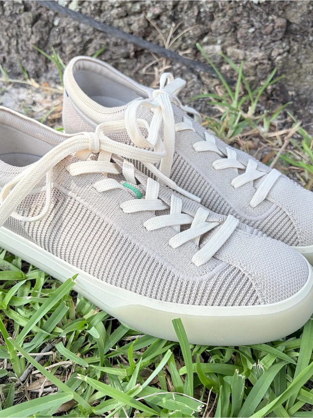 Rothy's size e8 women’s Knit the Lace-Up Sneakers